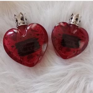 Vera Wang Red Empty Perfume Bottles